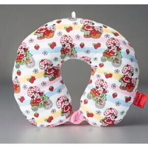 🔥Strawberry Shortcake Travel Neck Pillow BNWT🔥